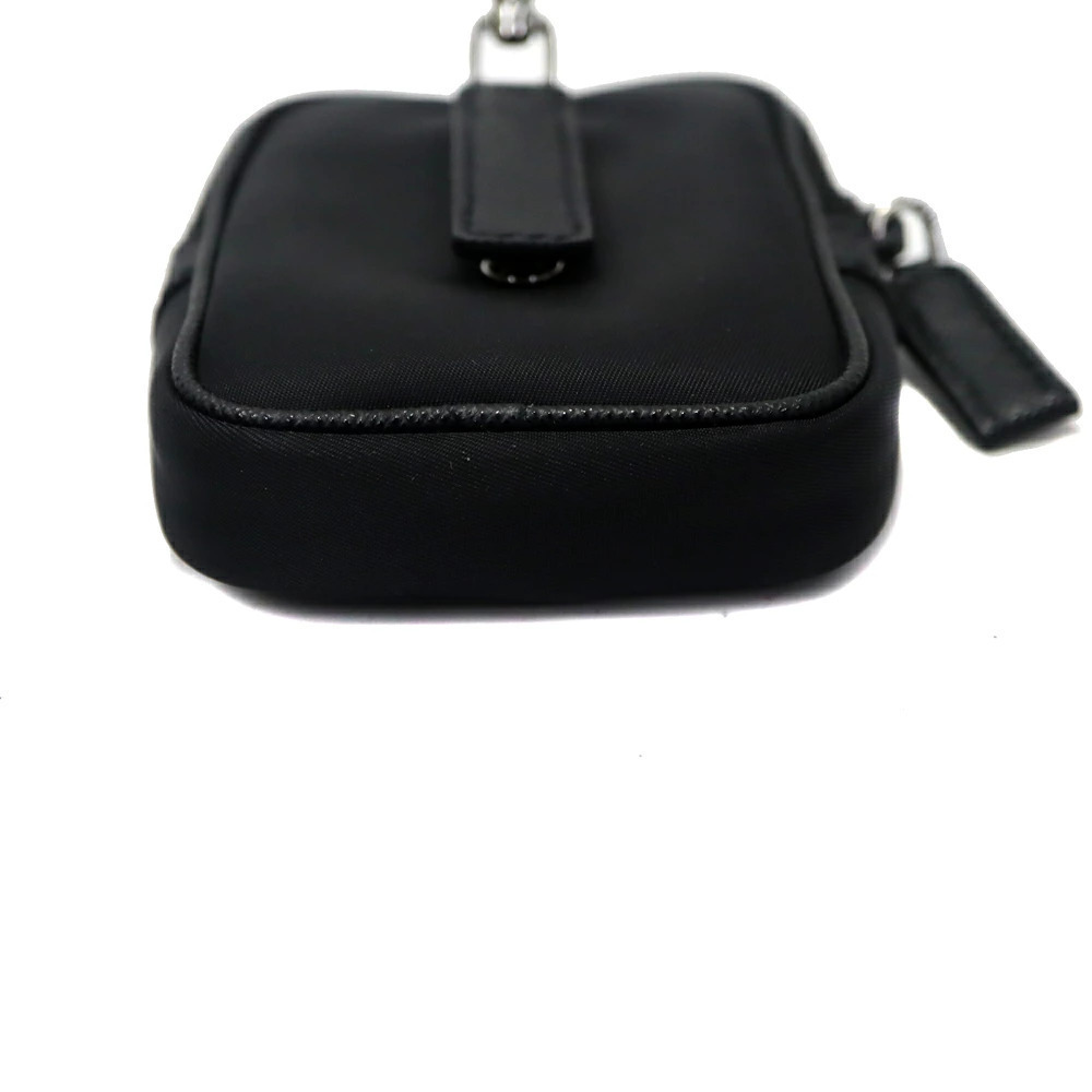 Prada Re Edition Saffiano leather shoulder bag Black